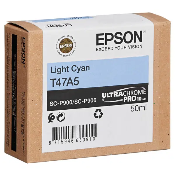 Epson T47A Light Cyan Ink Cartridge C13T47A500