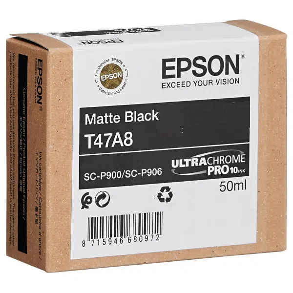 Epson T47A Matte Black Ink Cartridge C13T47A80N