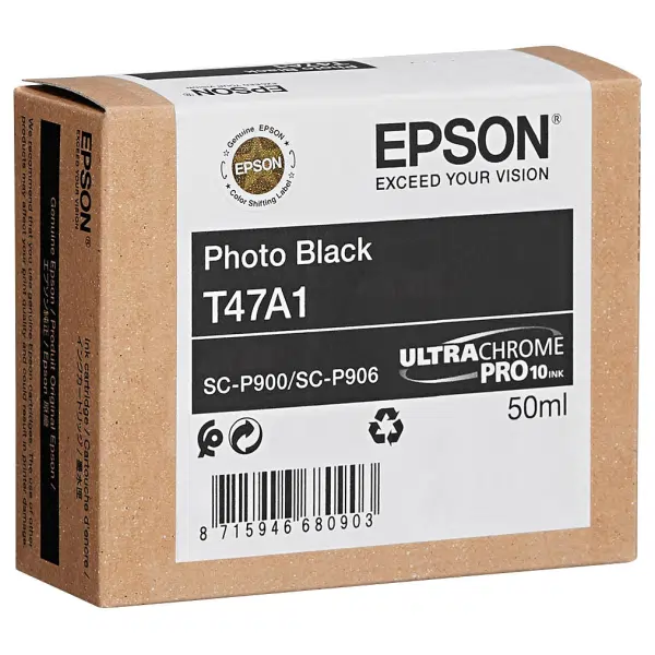 Epson T47A Photo Black Ink Cartridge C13T47A100