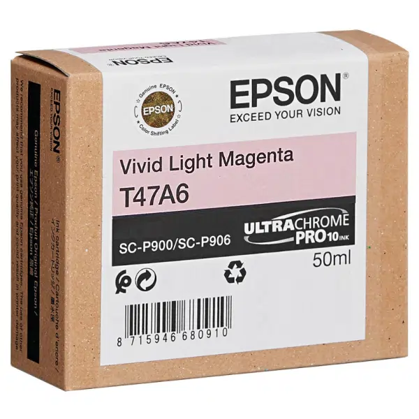 Epson T47A Light Magenta Ink Cartridge C13T47A60N