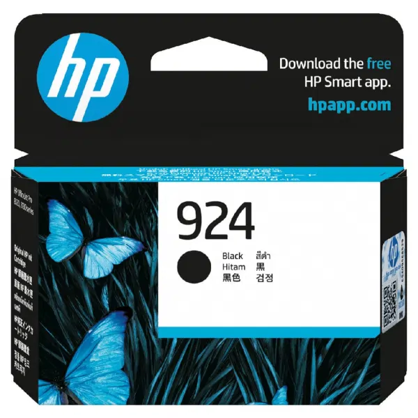 HP #924 Black Ink Cartridge 4K0U6NA