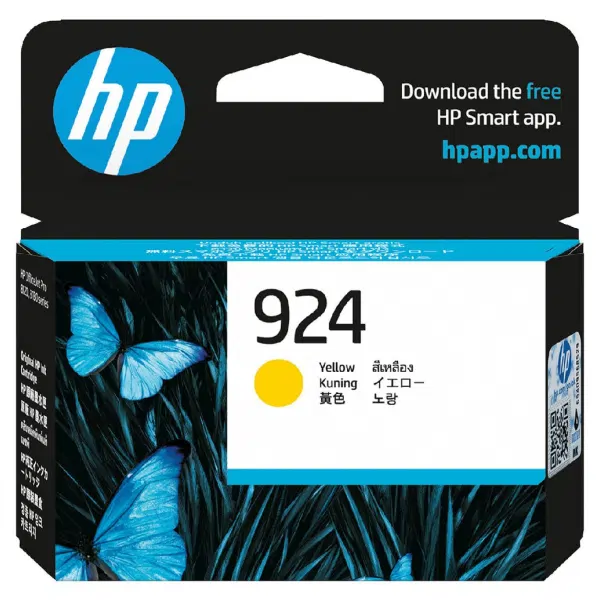 HP #924 Yellow Ink Cartridge 4K0U5NA