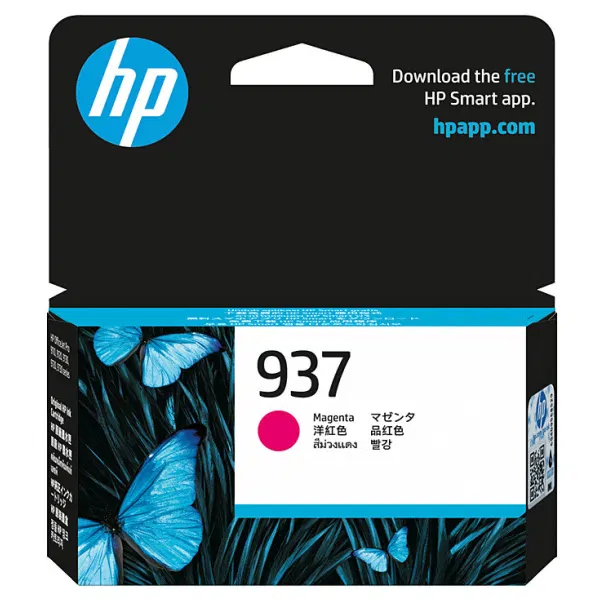HP #937 Magenta Ink Cartridge 4S6W3NA