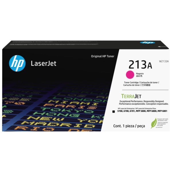 HP #213A (W2133A) Magenta Toner Cartridge HT213M