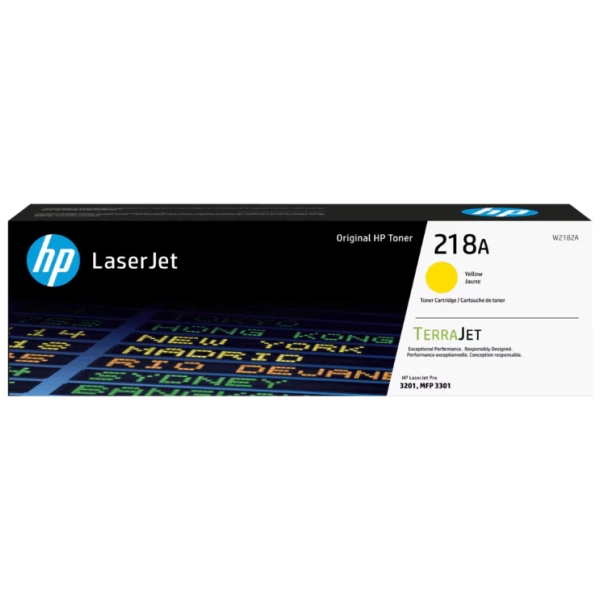 HP #218A (W2182A) Yellow Toner Cartridge W2182A