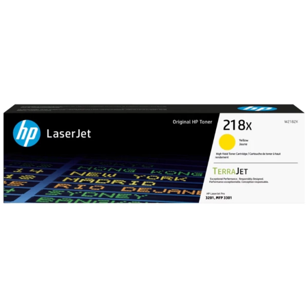 HP #218X (W2182X) Yellow Toner Cartridge W2182X