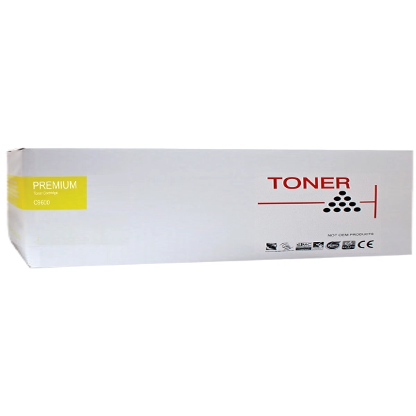 Compatible OKI C9600 Yellow Toner Cartridge 42918917