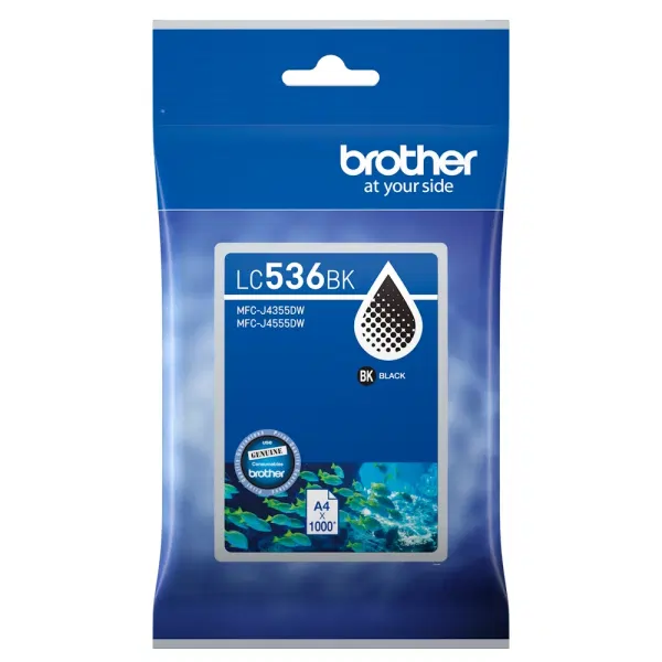 Brother LC536BK Black Ink Cartridge LC-536BK