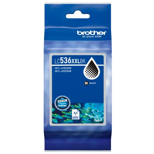 Brother LC536XXLBK Extra High Yield Black Ink Cartridge LC-536XXLBK