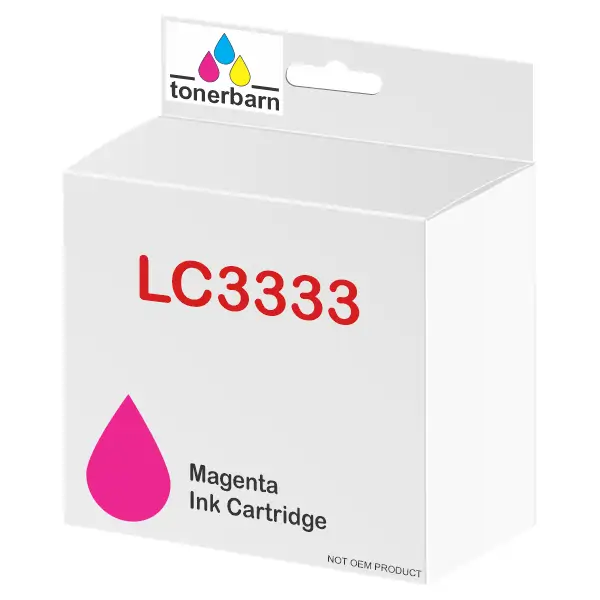 Compatible Brother LC3333M Magenta Ink Cartridge LC-3333M