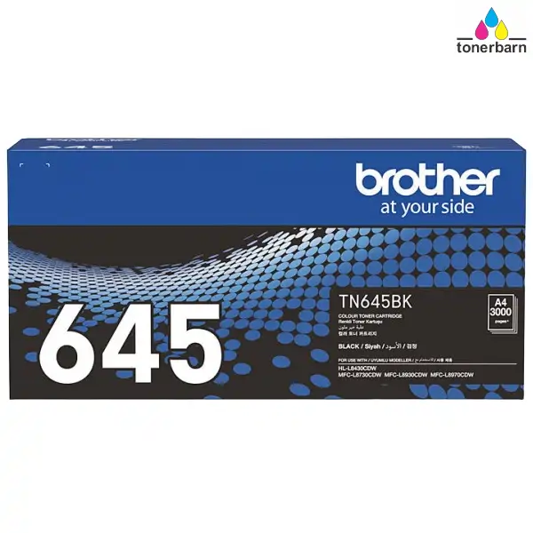 Brother TN645BK Black Toner Cartridge TN-645BK