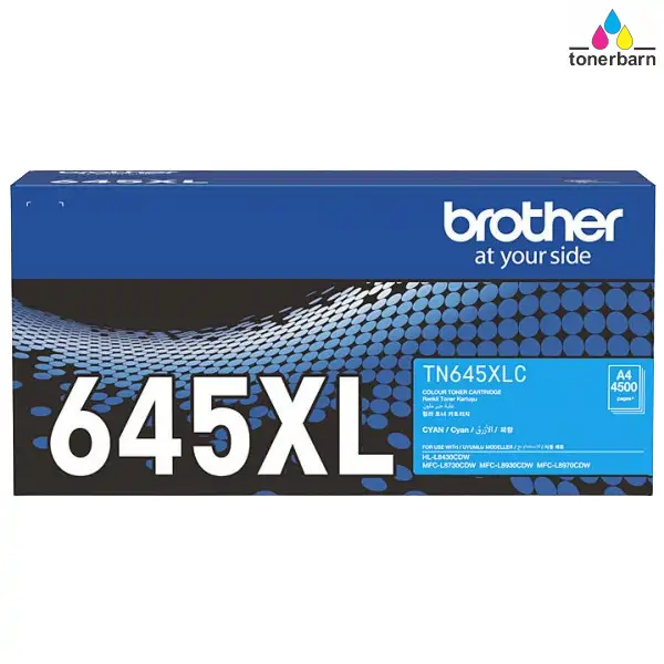 Brother TN645XLC Cyan Toner Cartridge TN-645XLC