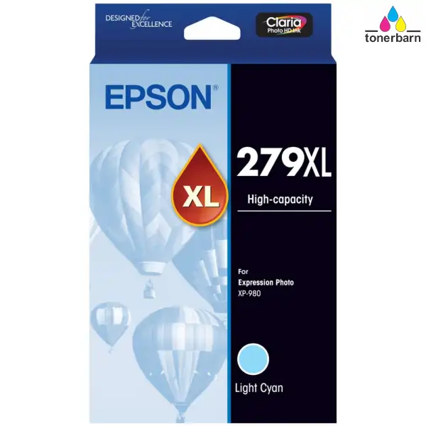 Epson 279XL High Yield Light Cyan Ink Cartridge C13T16L592