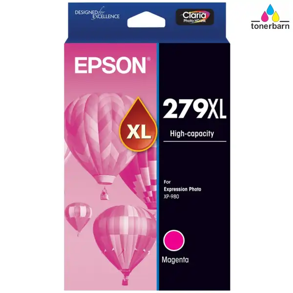Epson 279XL- High Yield Magenta Ink Cartridge C13T16L392