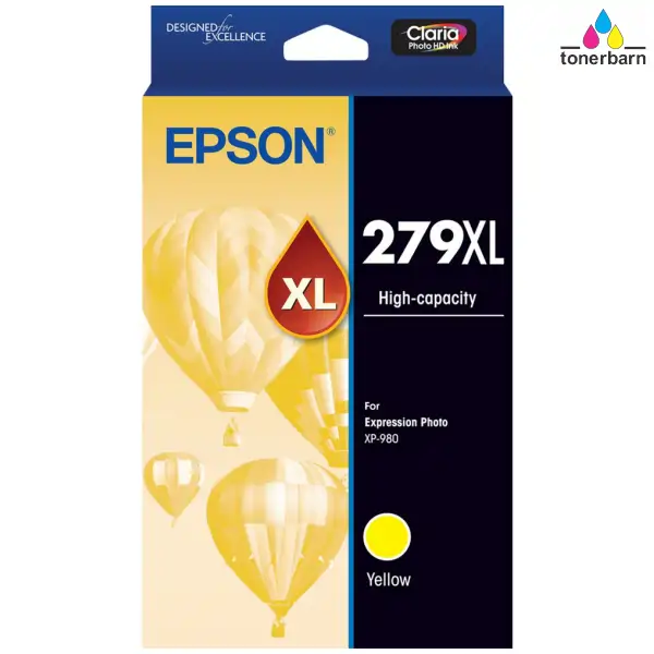 Epson 279XL High Yield Yellow Ink Cartridge C13T16L492