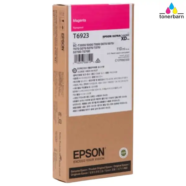 Epson UltraChrome XD T692 110ml Magenta Ink Cartridge C13T692300