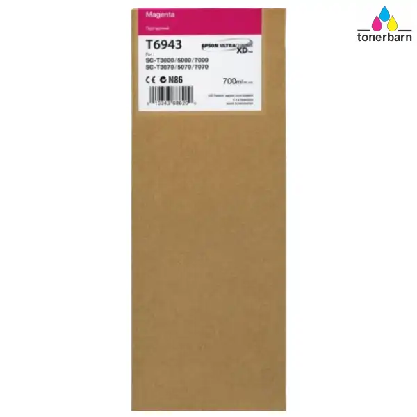Epson UltraChrome XD T694 700ml Magenta Ink Cartridge C13T694300