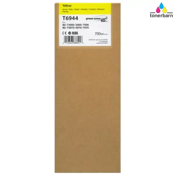 Epson UltraChrome XD T694 700ml Yellow Ink Cartridge C13T694400